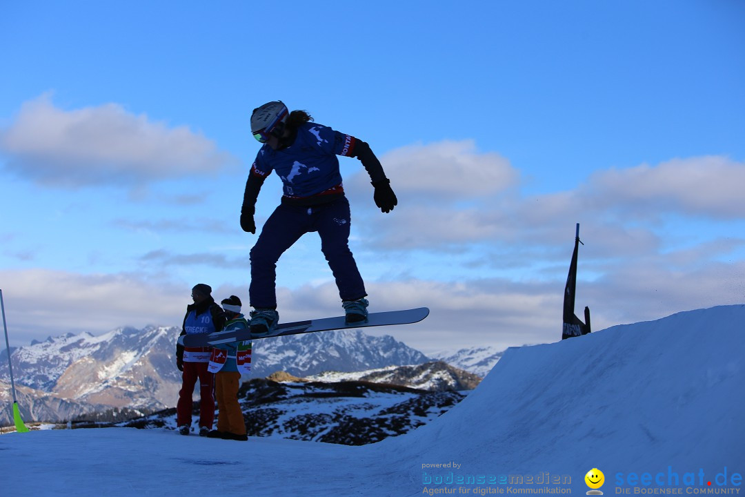 Finale FIS Snowboard Cross Weltcup Team Event: Montafon, 18.12.2016