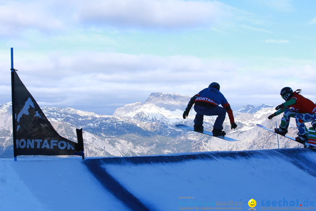 Finale FIS Snowboard Cross Weltcup Team Event: Montafon, 18.12.2016