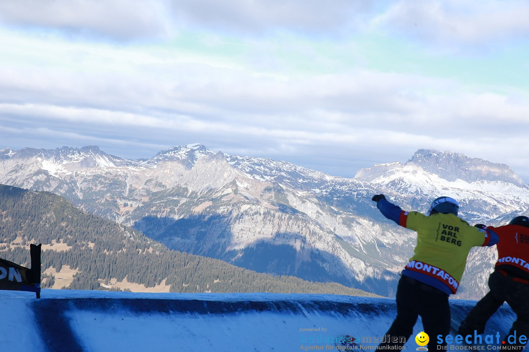 Finale FIS Snowboard Cross Weltcup Team Event: Montafon, 18.12.2016