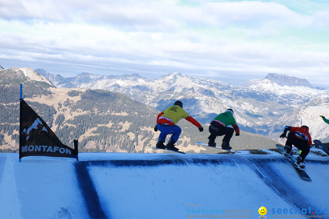 Finale FIS Snowboard Cross Weltcup Team Event: Montafon, 18.12.2016