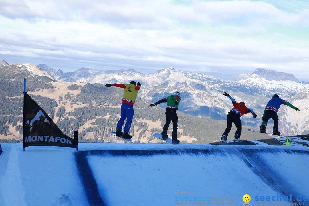 Finale FIS Snowboard Cross Weltcup Team Event: Montafon, 18.12.2016