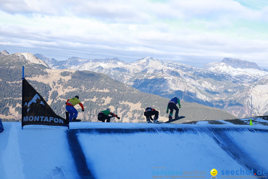 Finale FIS Snowboard Cross Weltcup Team Event: Montafon, 18.12.2016