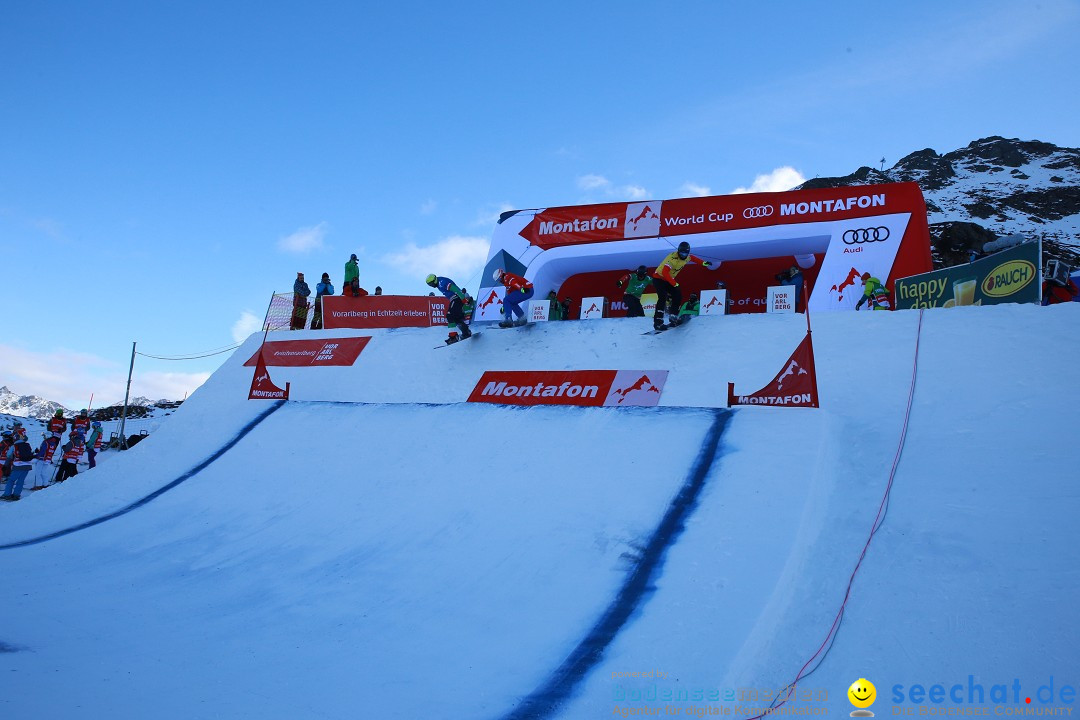 Finale FIS Snowboard Cross Weltcup Team Event: Montafon, 18.12.2016