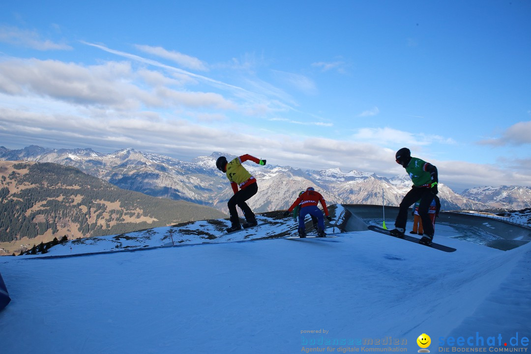 Finale FIS Snowboard Cross Weltcup Team Event: Montafon, 18.12.2016