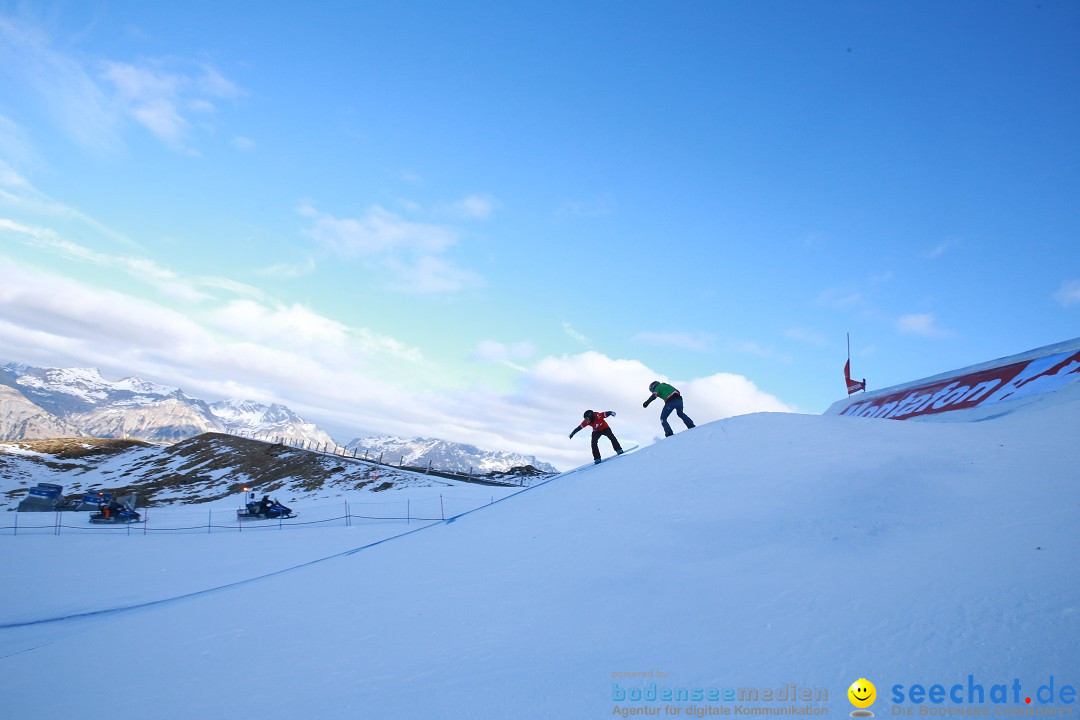 Finale FIS Snowboard Cross Weltcup Team Event: Montafon, 18.12.2016