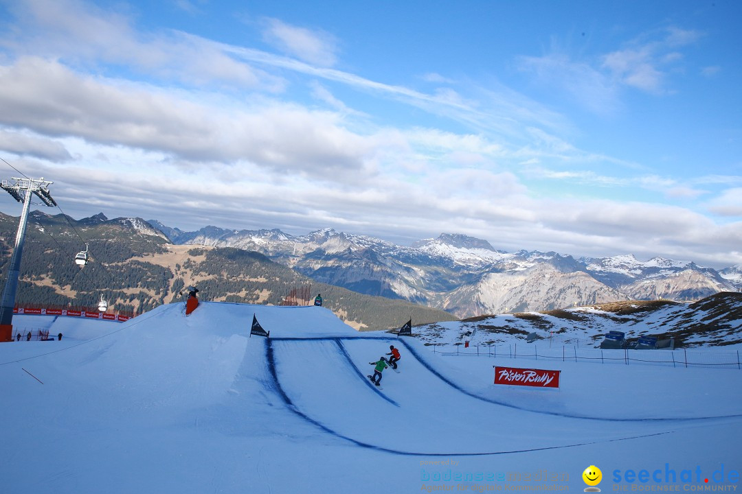 Finale FIS Snowboard Cross Weltcup Team Event: Montafon, 18.12.2016