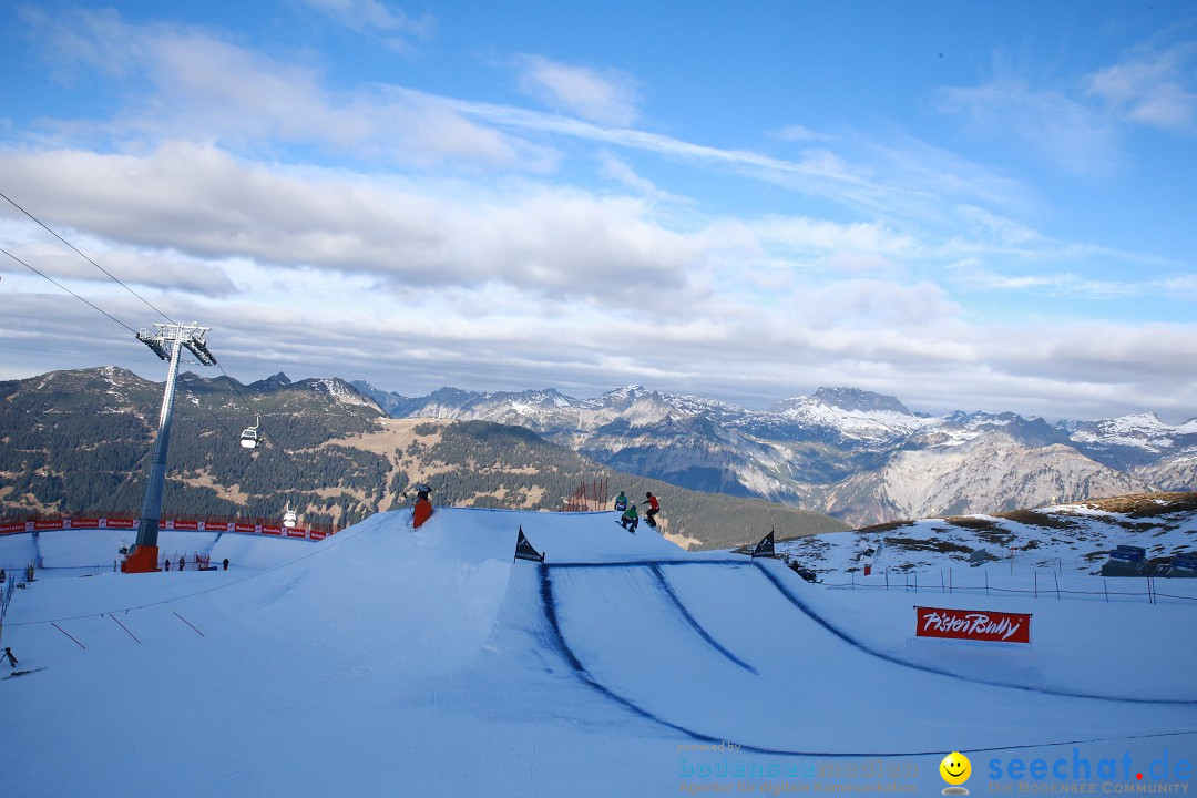 Finale FIS Snowboard Cross Weltcup Team Event: Montafon, 18.12.2016