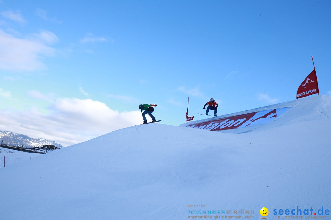 Finale FIS Snowboard Cross Weltcup Team Event: Montafon, 18.12.2016