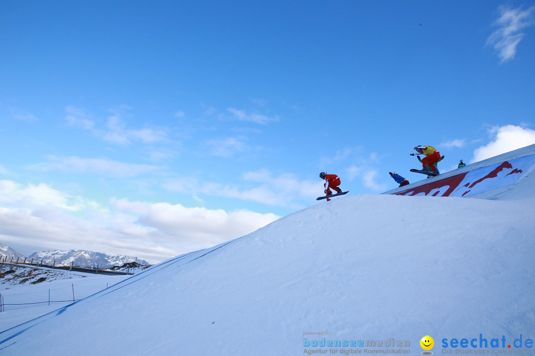 Finale FIS Snowboard Cross Weltcup Team Event: Montafon, 18.12.2016