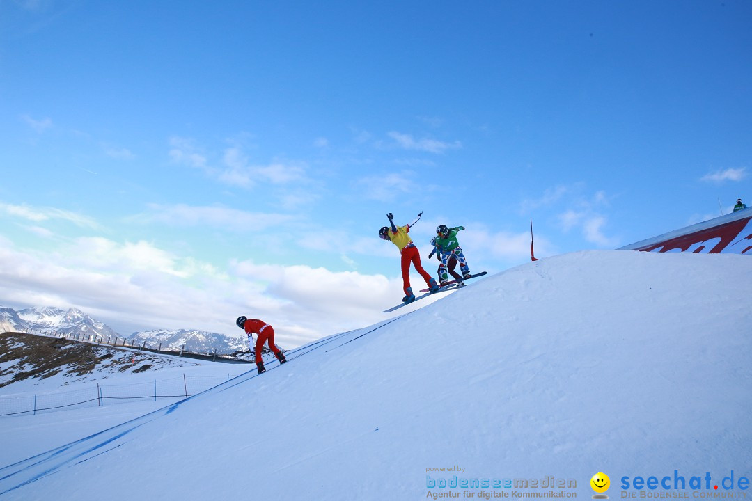 Finale FIS Snowboard Cross Weltcup Team Event: Montafon, 18.12.2016