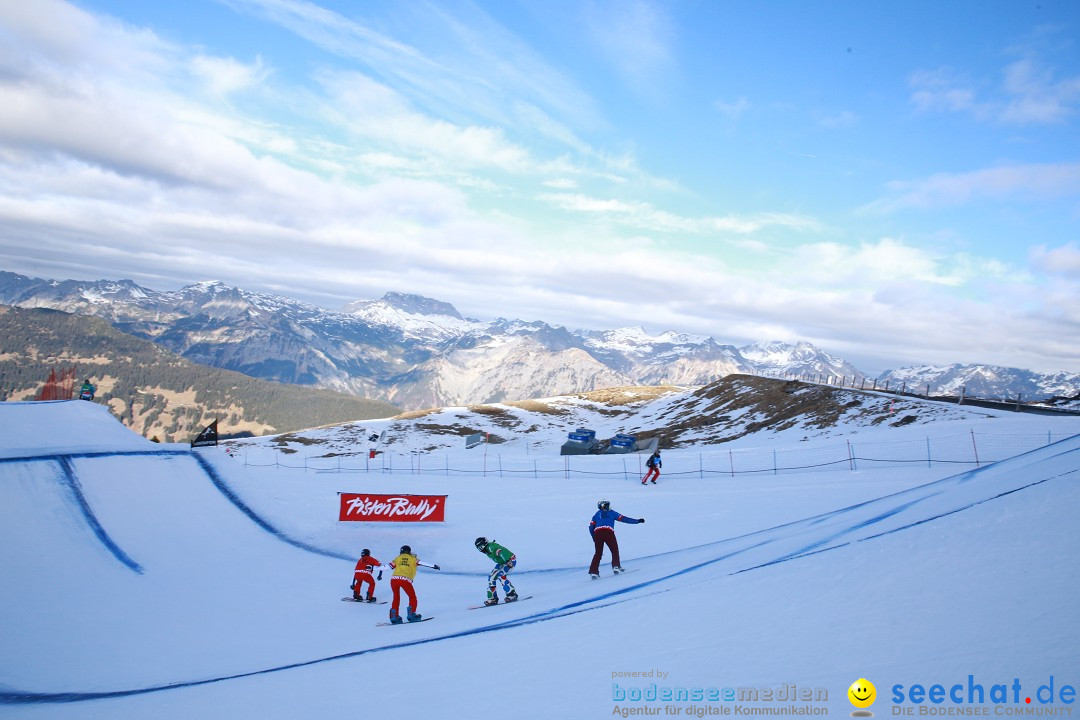 Finale FIS Snowboard Cross Weltcup Team Event: Montafon, 18.12.2016