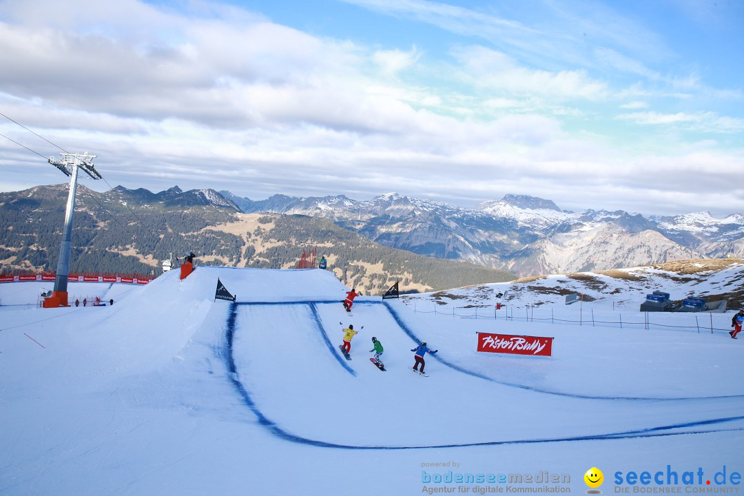 Finale FIS Snowboard Cross Weltcup Team Event: Montafon, 18.12.2016