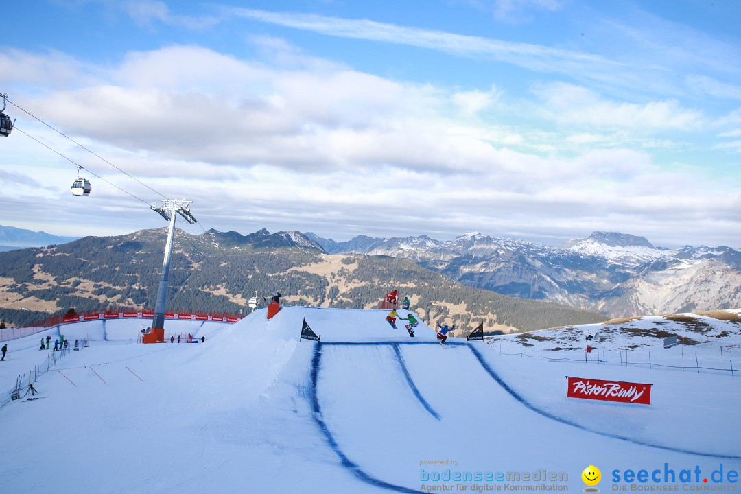 Finale FIS Snowboard Cross Weltcup Team Event: Montafon, 18.12.2016