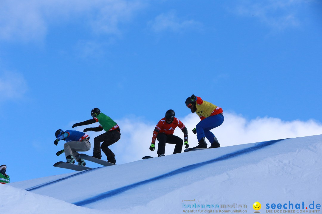 Finale FIS Snowboard Cross Weltcup Team Event: Montafon, 18.12.2016