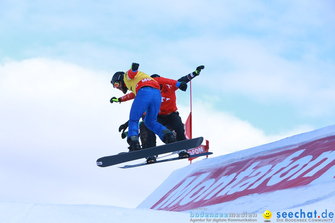 Finale FIS Snowboard Cross Weltcup Team Event: Montafon, 18.12.2016