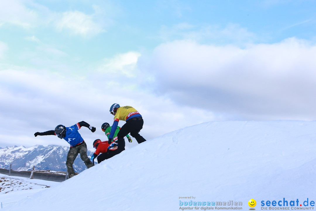 Finale FIS Snowboard Cross Weltcup Team Event: Montafon, 18.12.2016