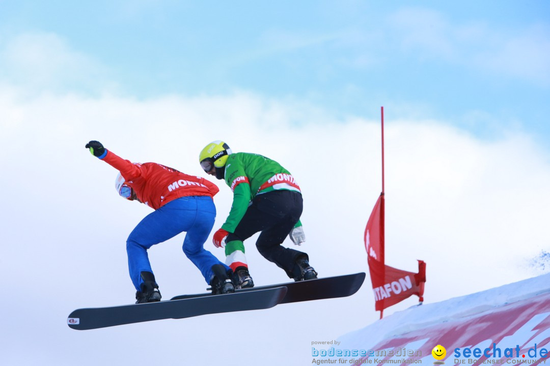 Finale FIS Snowboard Cross Weltcup Team Event: Montafon, 18.12.2016