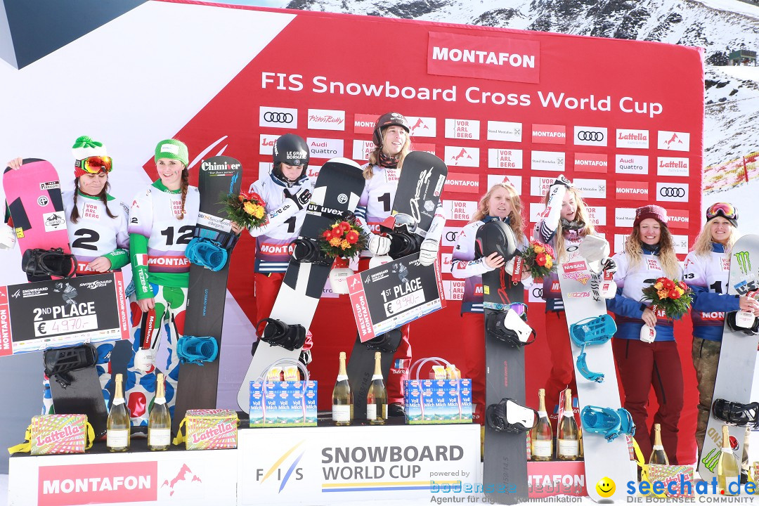 Finale FIS Snowboard Cross Weltcup Team Event: Montafon, 18.12.2016