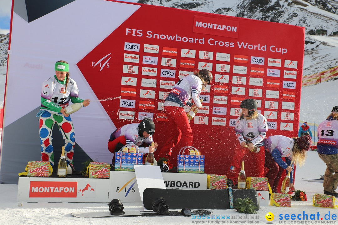 Finale FIS Snowboard Cross Weltcup Team Event: Montafon, 18.12.2016