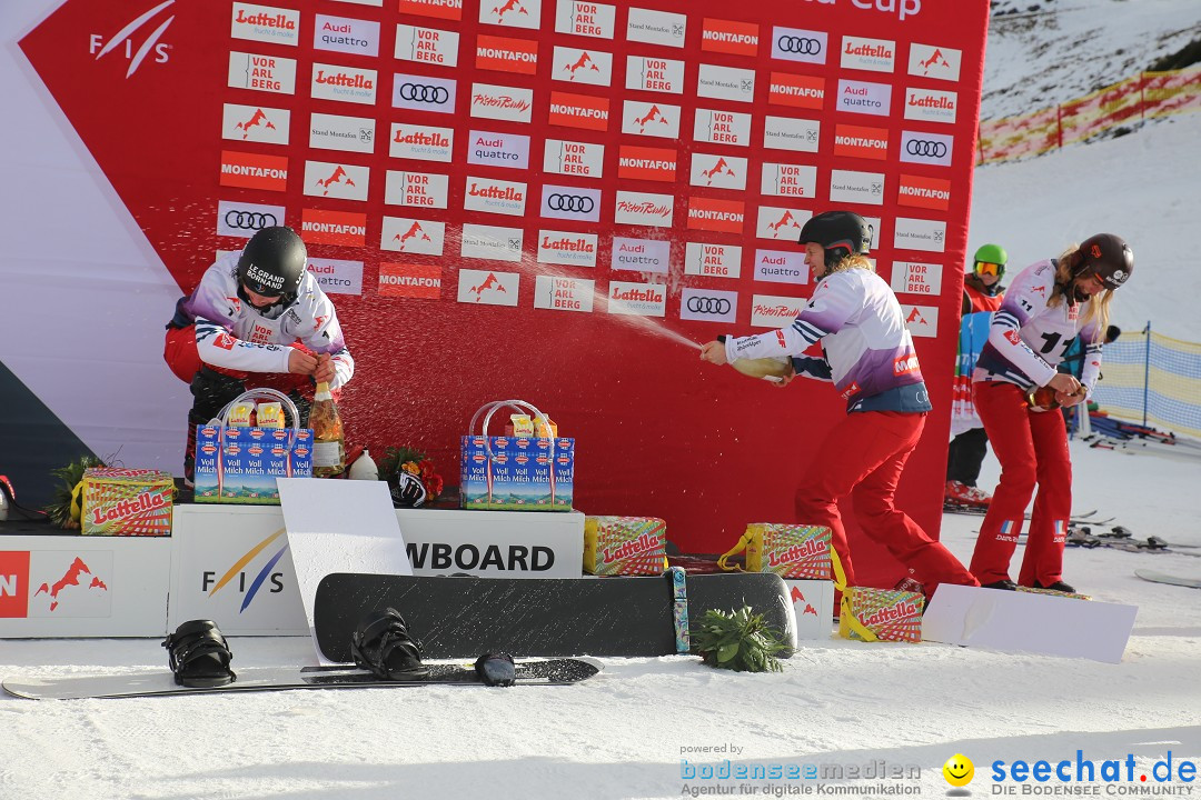 Finale FIS Snowboard Cross Weltcup Team Event: Montafon, 18.12.2016