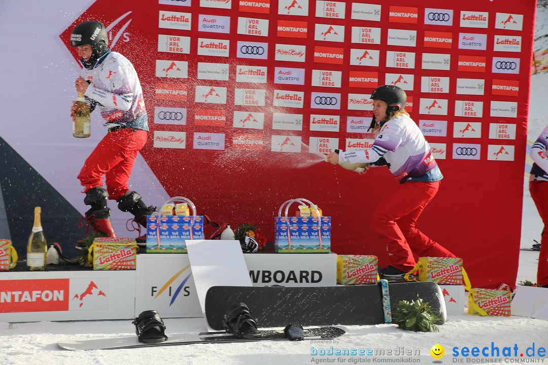 Finale FIS Snowboard Cross Weltcup Team Event: Montafon, 18.12.2016