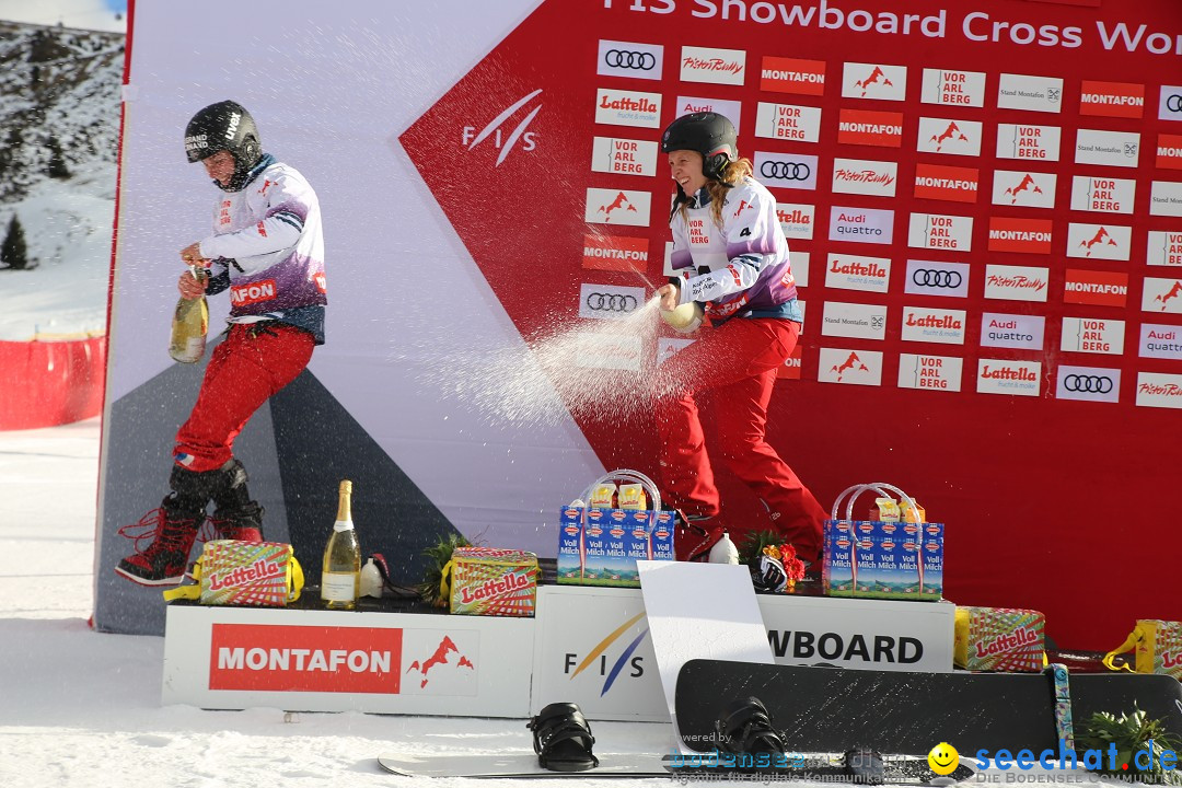 Finale FIS Snowboard Cross Weltcup Team Event: Montafon, 18.12.2016