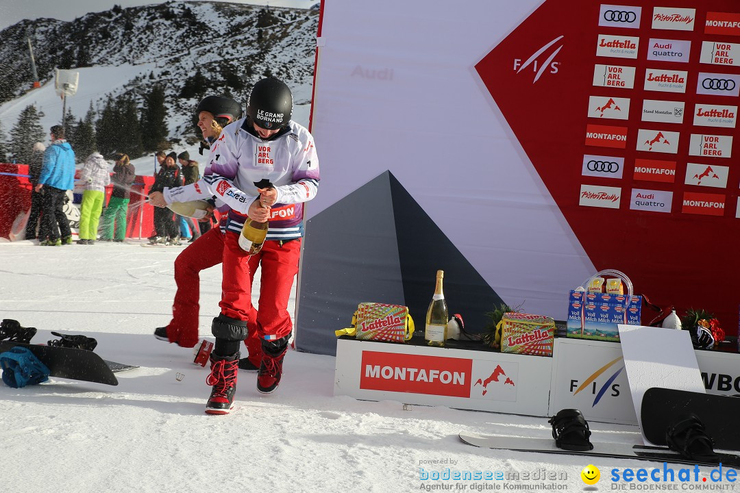 Finale FIS Snowboard Cross Weltcup Team Event: Montafon, 18.12.2016