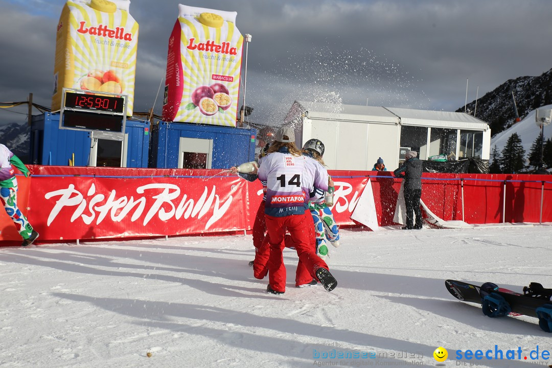 Finale FIS Snowboard Cross Weltcup Team Event: Montafon, 18.12.2016