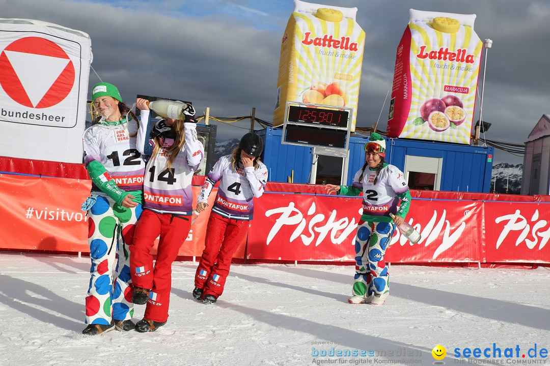 Finale FIS Snowboard Cross Weltcup Team Event: Montafon, 18.12.2016