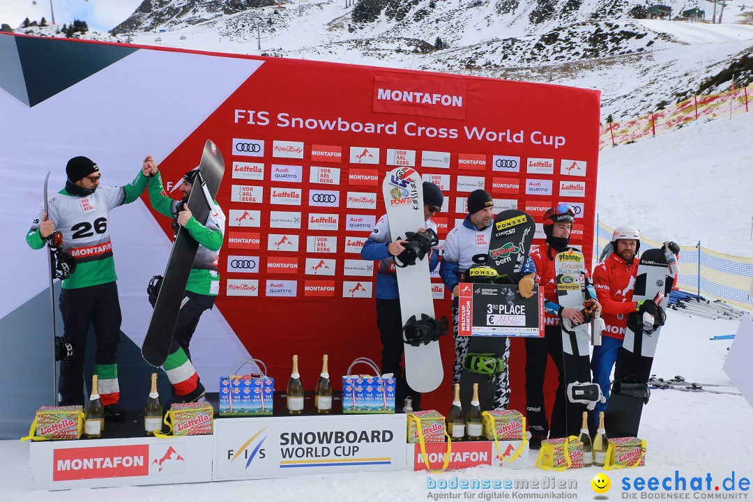 Finale FIS Snowboard Cross Weltcup Team Event: Montafon, 18.12.2016