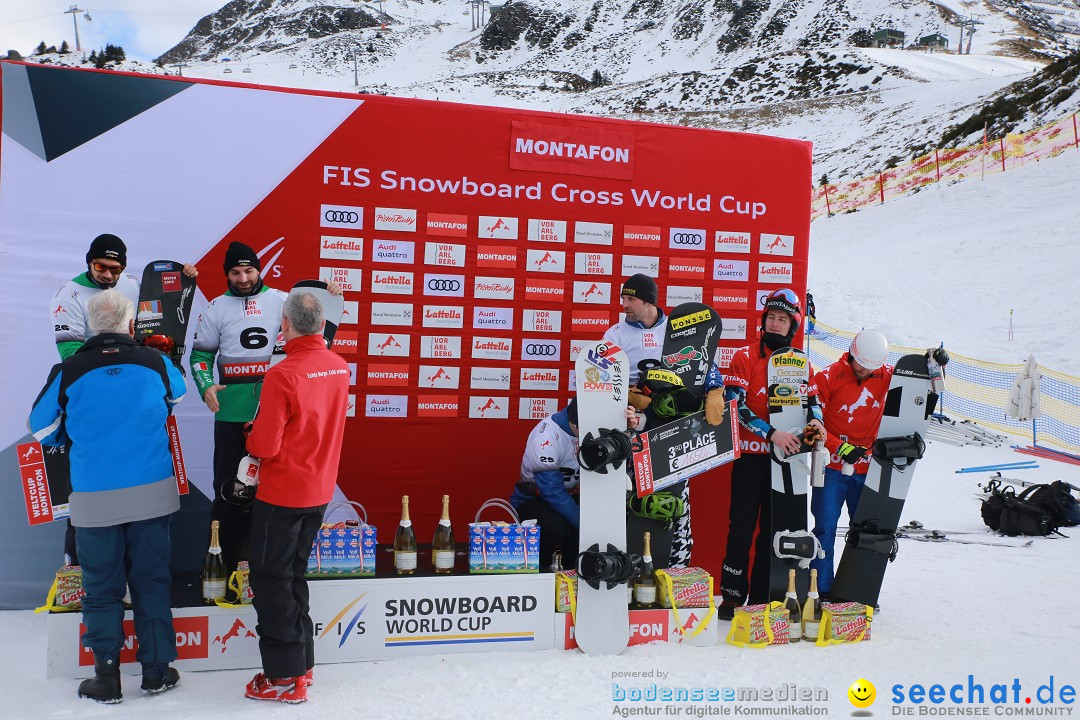 Finale FIS Snowboard Cross Weltcup Team Event: Montafon, 18.12.2016