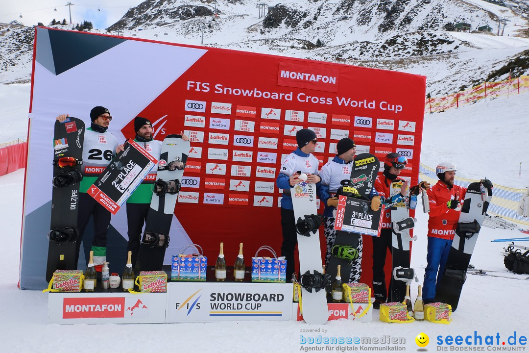 Finale FIS Snowboard Cross Weltcup Team Event: Montafon, 18.12.2016