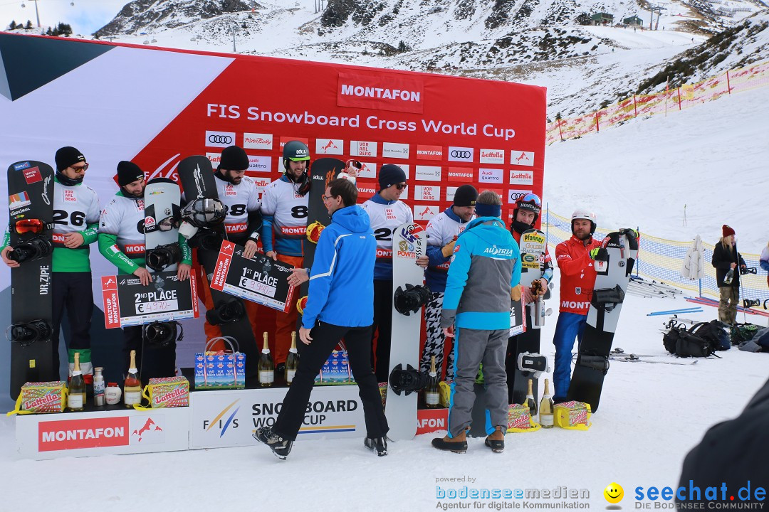 Finale FIS Snowboard Cross Weltcup Team Event: Montafon, 18.12.2016