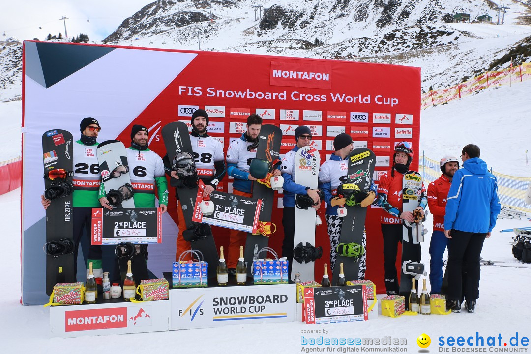 Finale FIS Snowboard Cross Weltcup Team Event: Montafon, 18.12.2016