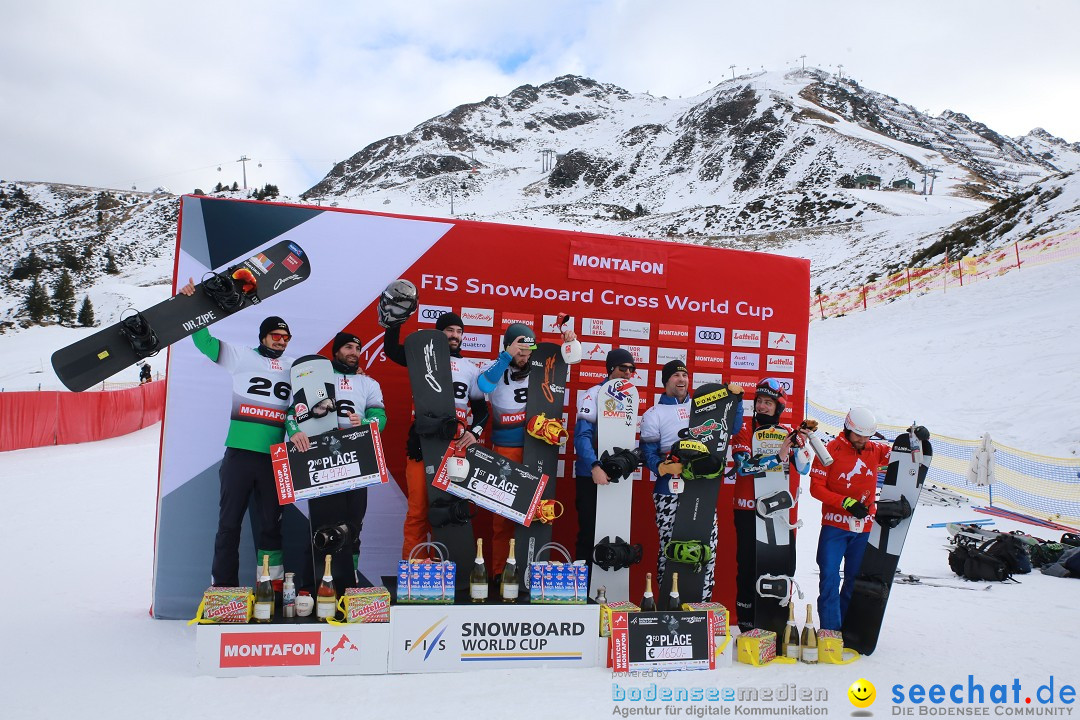 Finale FIS Snowboard Cross Weltcup Team Event: Montafon, 18.12.2016