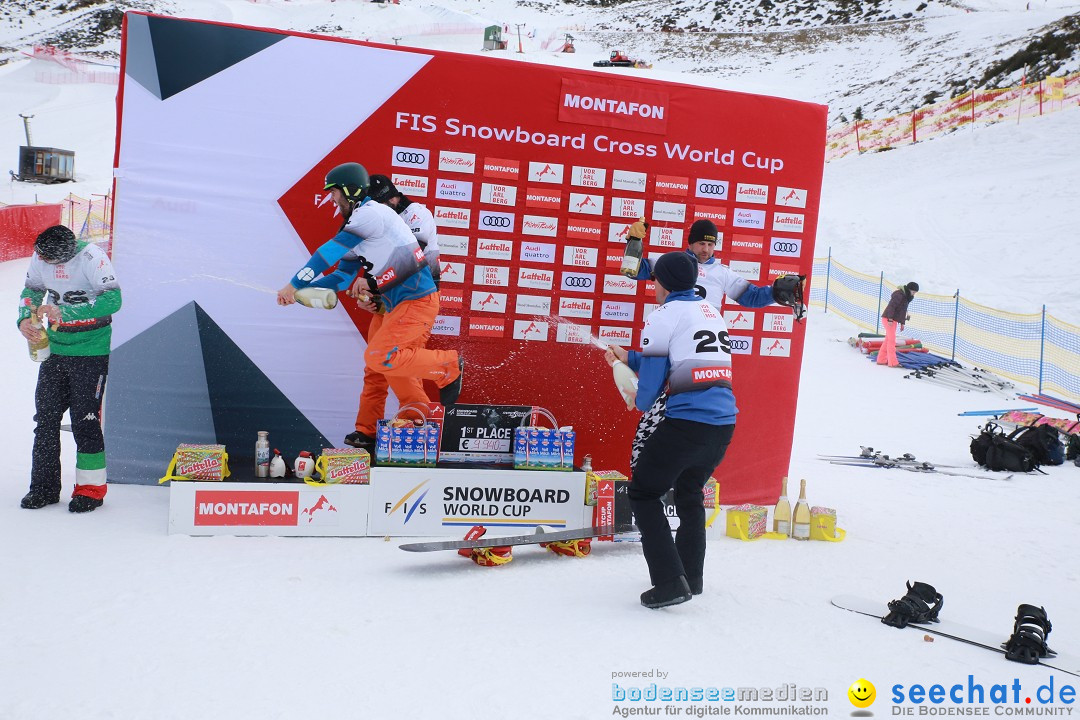 Finale FIS Snowboard Cross Weltcup Team Event: Montafon, 18.12.2016