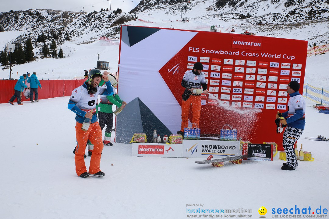 Finale FIS Snowboard Cross Weltcup Team Event: Montafon, 18.12.2016