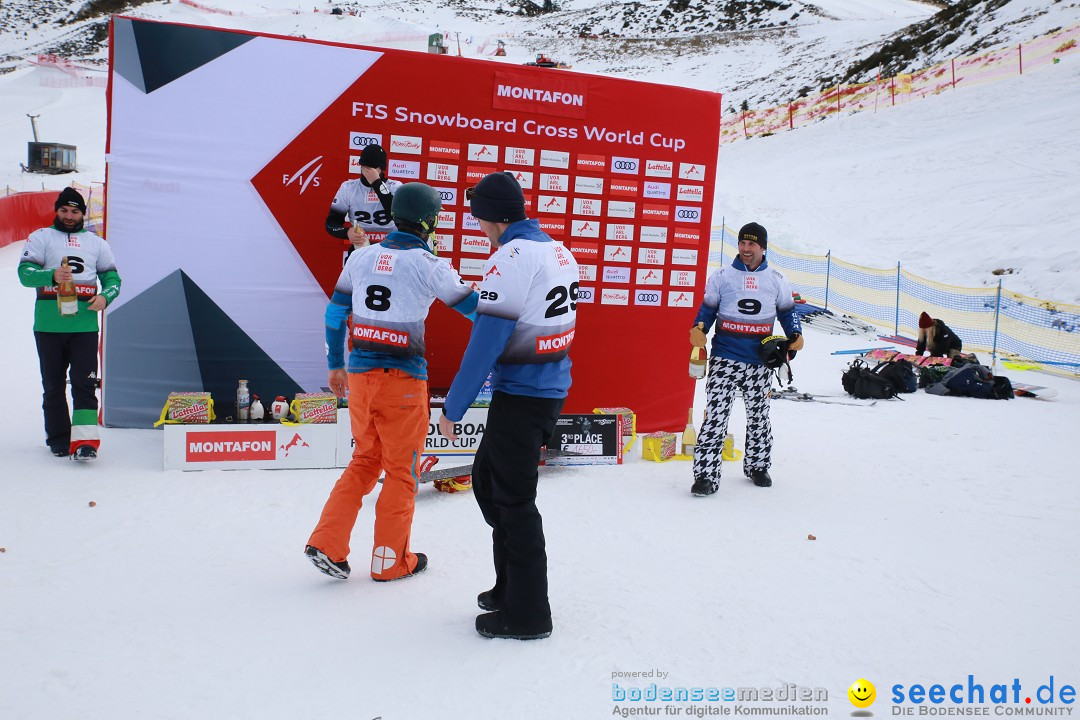 Finale FIS Snowboard Cross Weltcup Team Event: Montafon, 18.12.2016