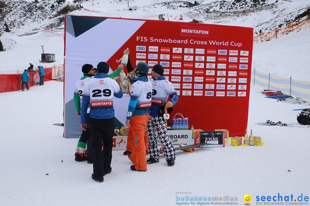 Finale FIS Snowboard Cross Weltcup Team Event: Montafon, 18.12.2016