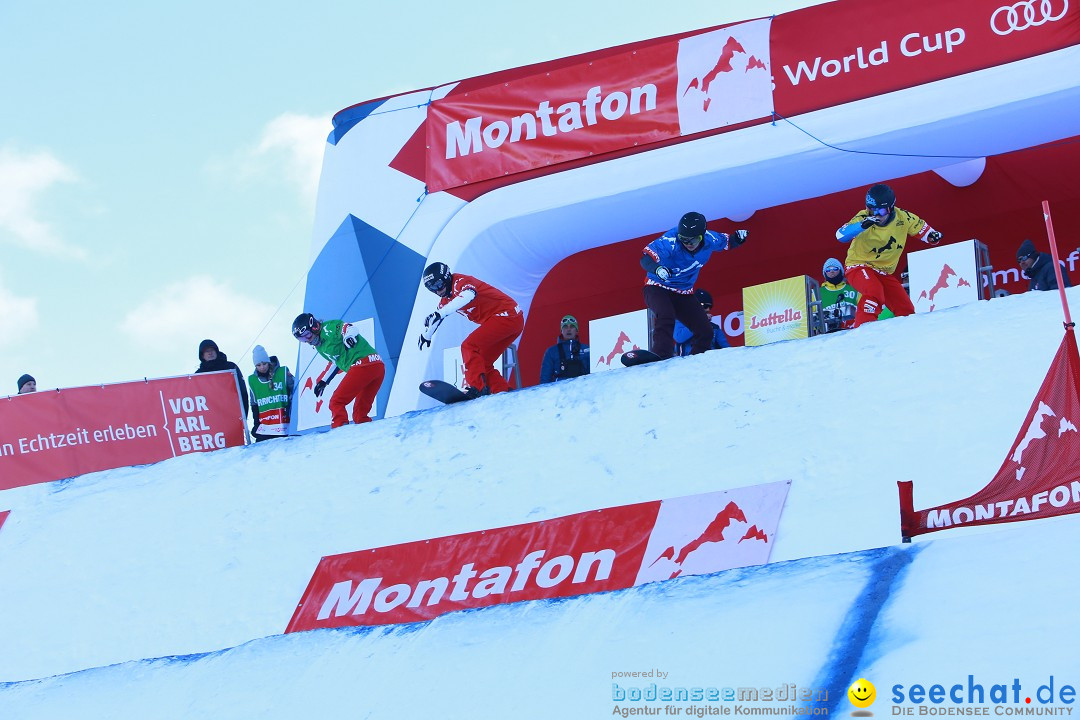 Finale FIS Snowboard Cross Weltcup Team Event: Montafon, 18.12.2016