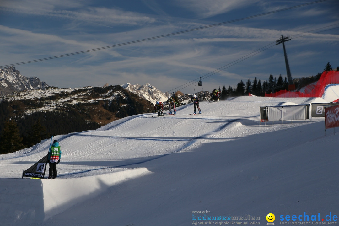 Finale Audi FIS Ski Cross Weltcup, Cross Alps Tour: Montafon, 17.12.2016