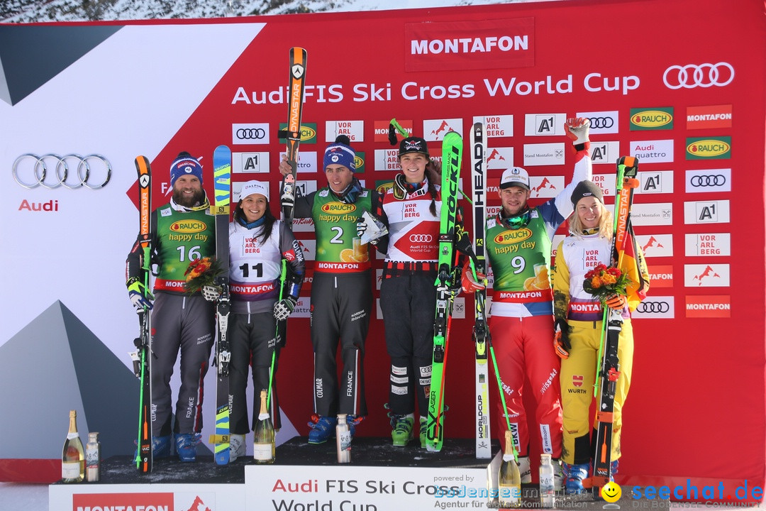 Finale Audi FIS Ski Cross Weltcup, Cross Alps Tour: Montafon, 17.12.2016