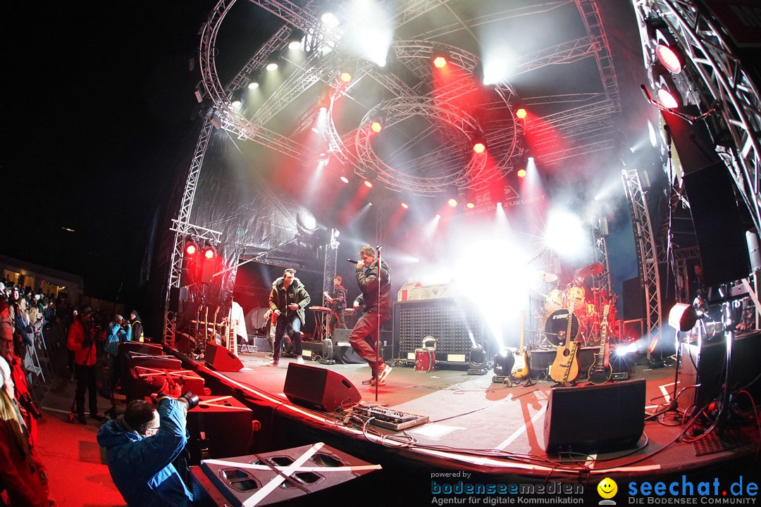 SIDO und SDP: Open-Air-Konzert: Montafon, 17.12.2016