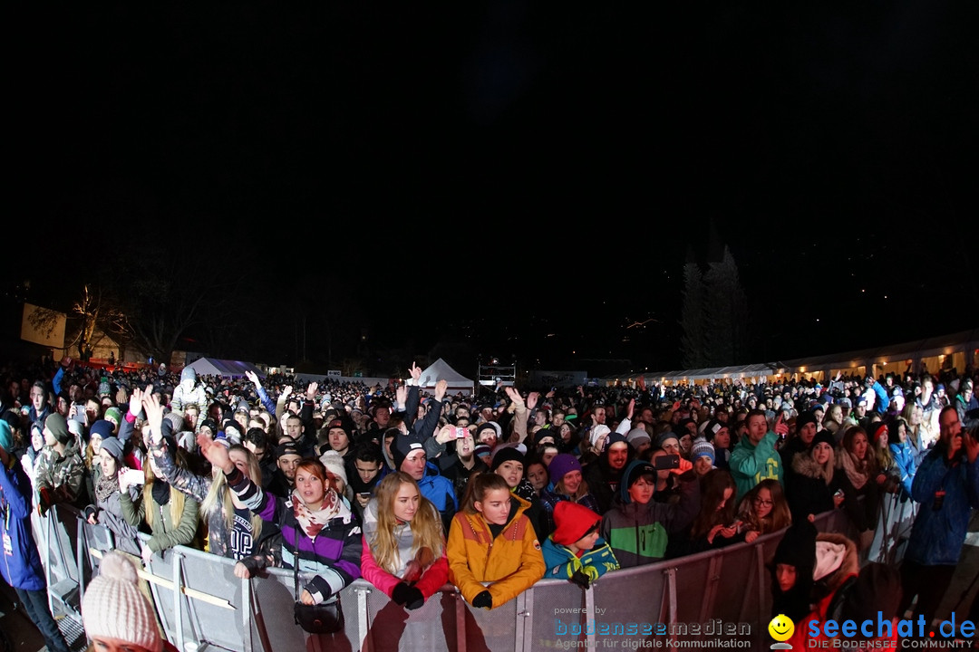 SIDO und SDP: Open-Air-Konzert: Montafon, 17.12.2016