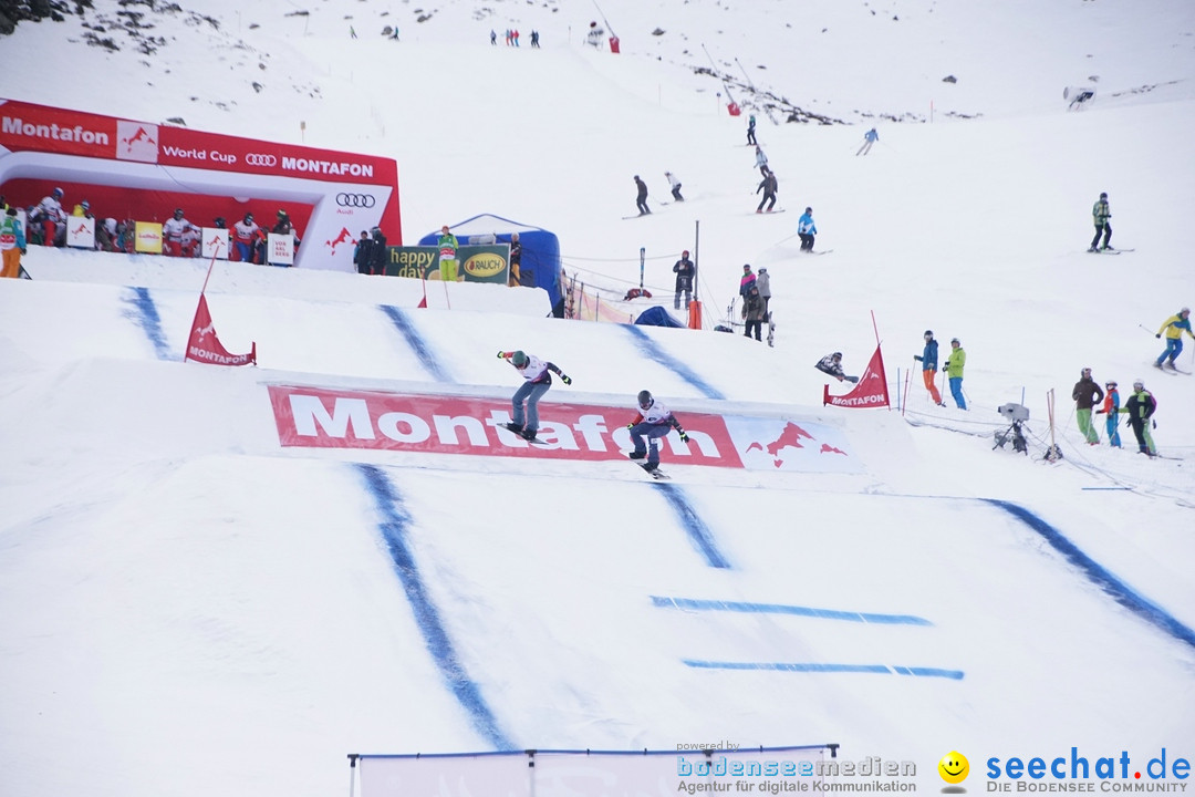 Finale FIS Snowboard Cross Weltcup Team Event: Montafon, 18.12.2016