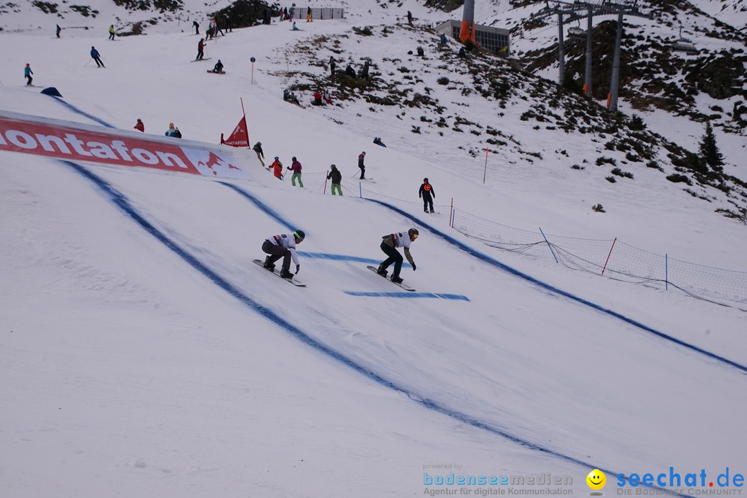 Finale FIS Snowboard Cross Weltcup Team Event: Montafon, 18.12.2016