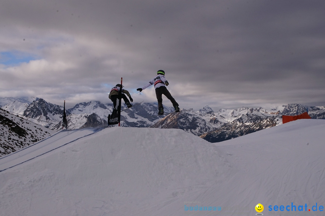 Finale FIS Snowboard Cross Weltcup Team Event: Montafon, 18.12.2016