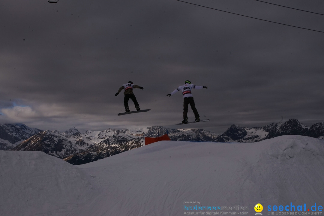 Finale FIS Snowboard Cross Weltcup Team Event: Montafon, 18.12.2016