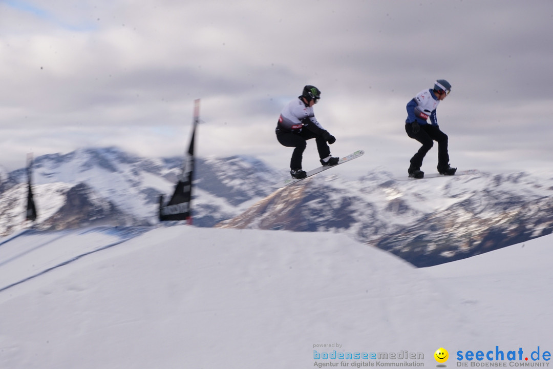 Finale FIS Snowboard Cross Weltcup Team Event: Montafon, 18.12.2016