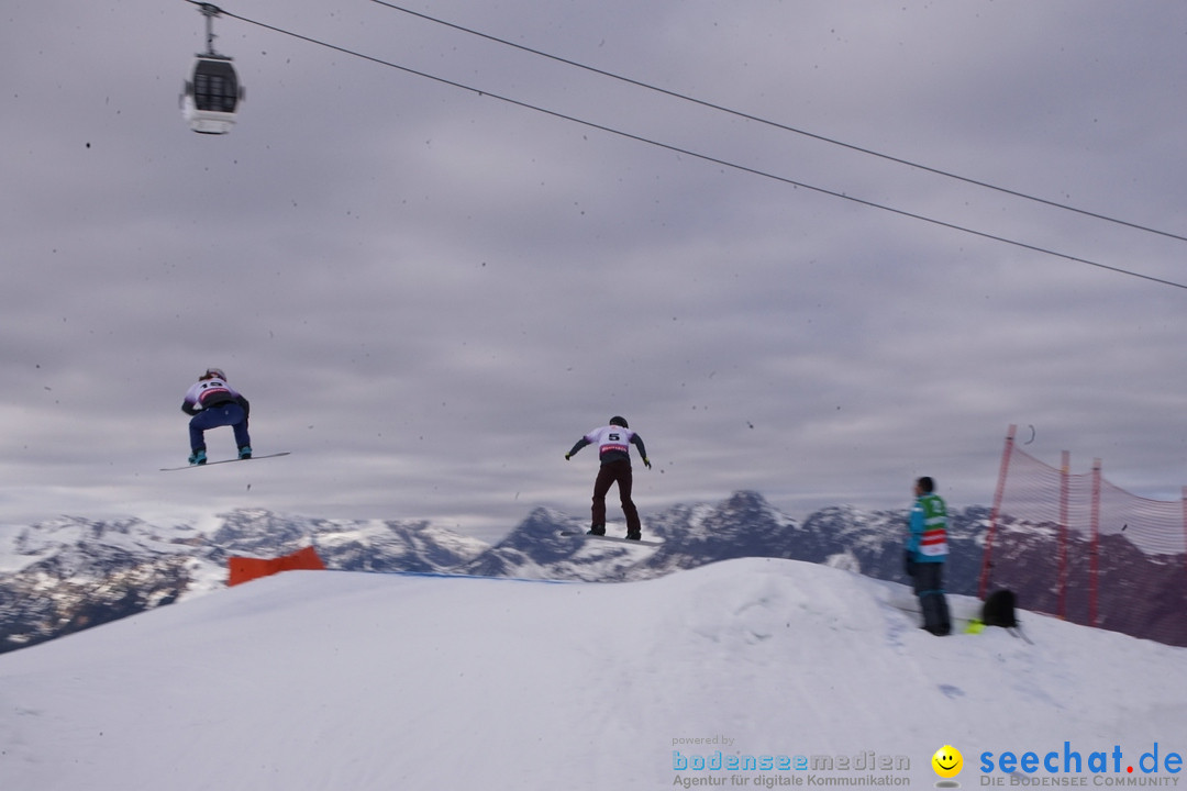 Finale FIS Snowboard Cross Weltcup Team Event: Montafon, 18.12.2016